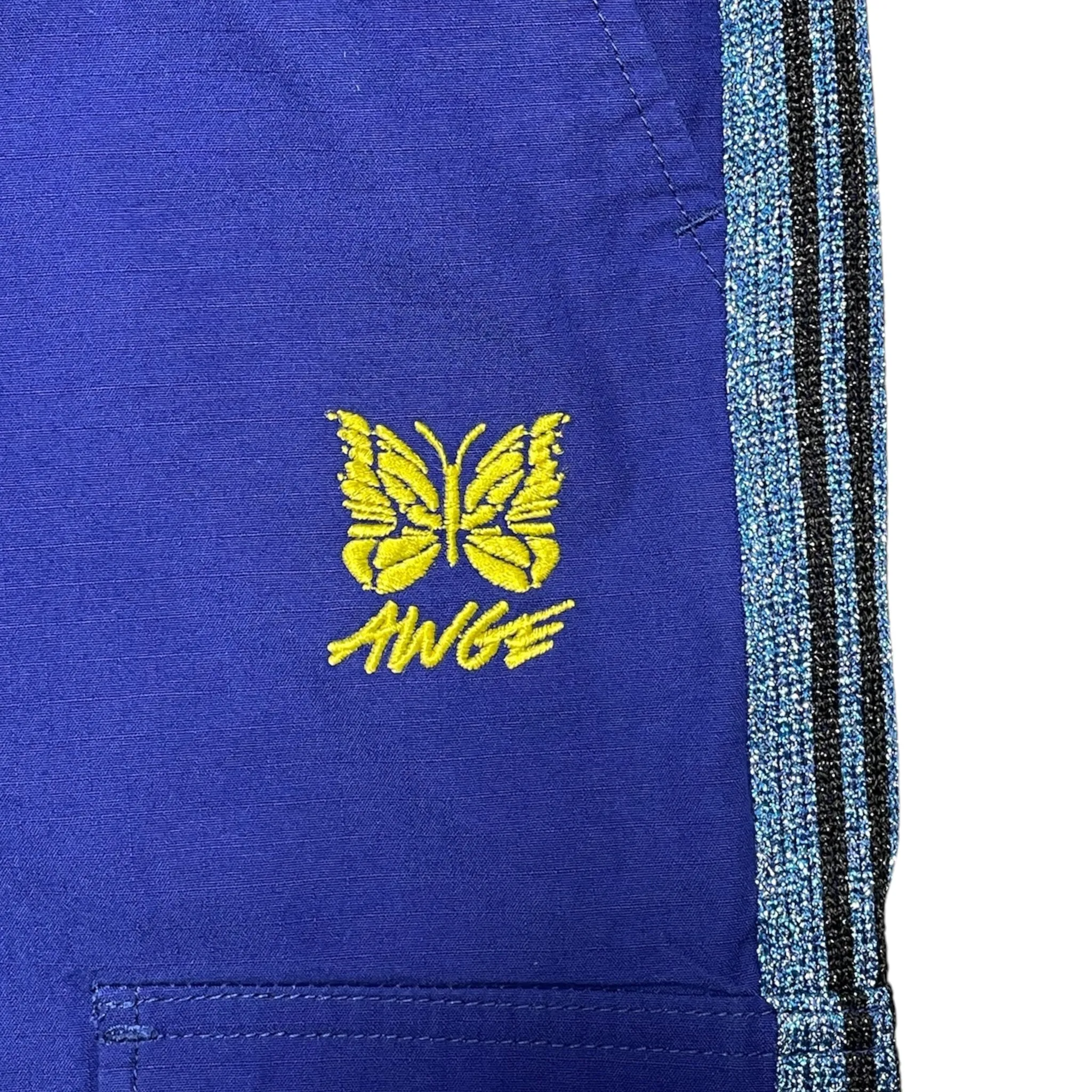 Needles x Awge Cargo Pants Royal Blue Multi Pre-Owned