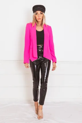 Neon Fuchsia Blazer