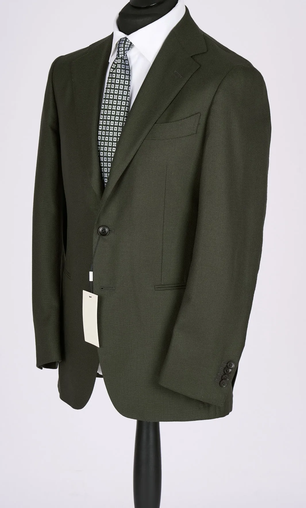 New Suitsupply Havana Green Jetted Pure Wool Half Lined Blazer - 36R, 38R, 42R, 42L and 44R