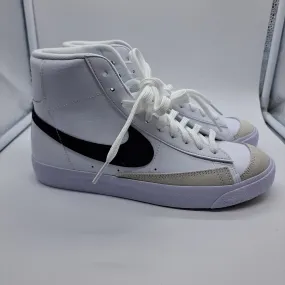 Nike Blazer Mid 77 White Black - size 7y