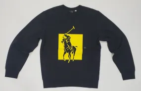 Nwt  Polo Ralph Lauren Black/Yellow Pony Sweater