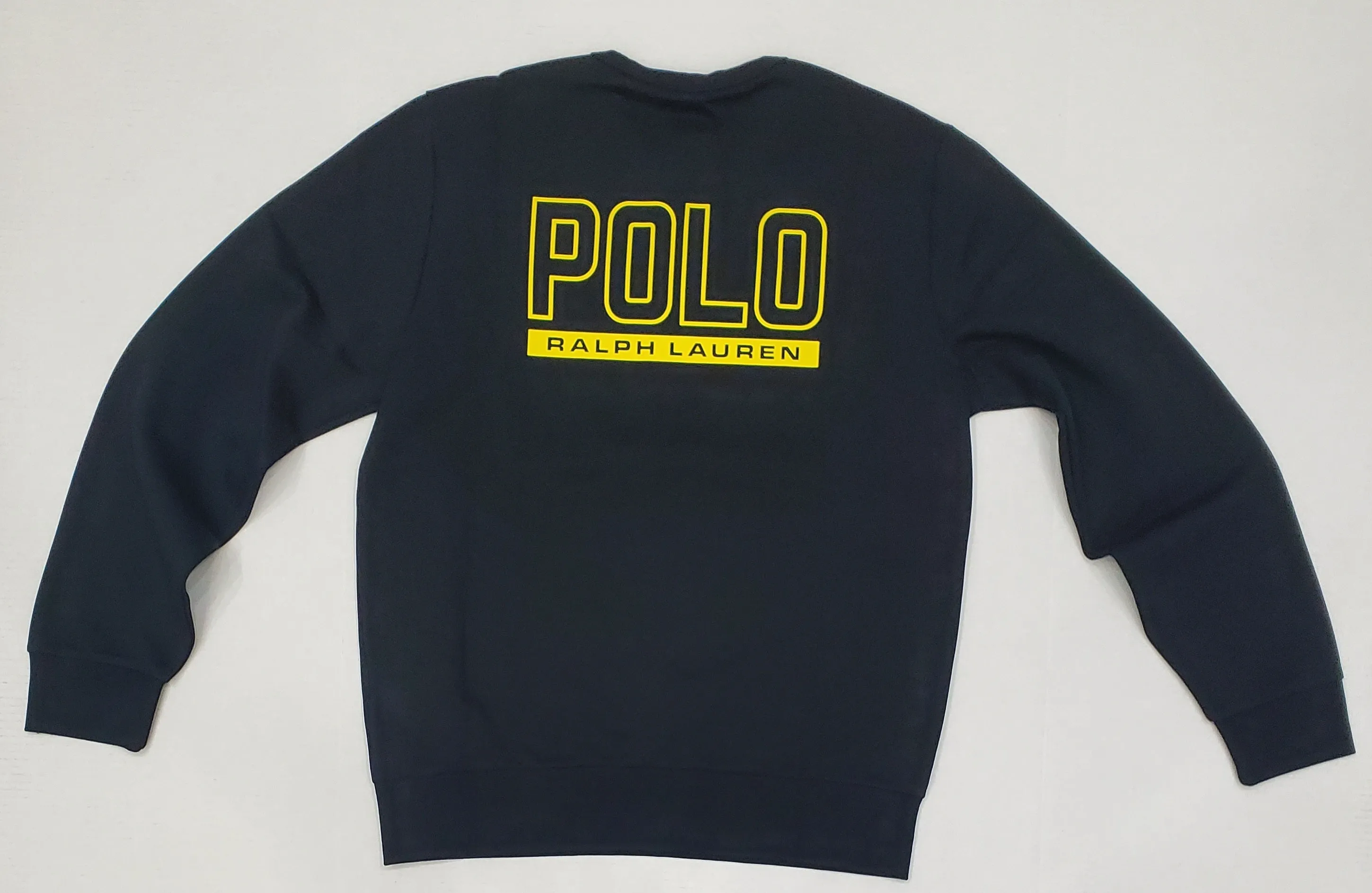 Nwt  Polo Ralph Lauren Black/Yellow Pony Sweater