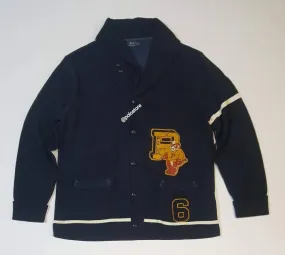 Nwt Polo Ralph Lauren Navy Blue Tiger Patch #6 Cardigan