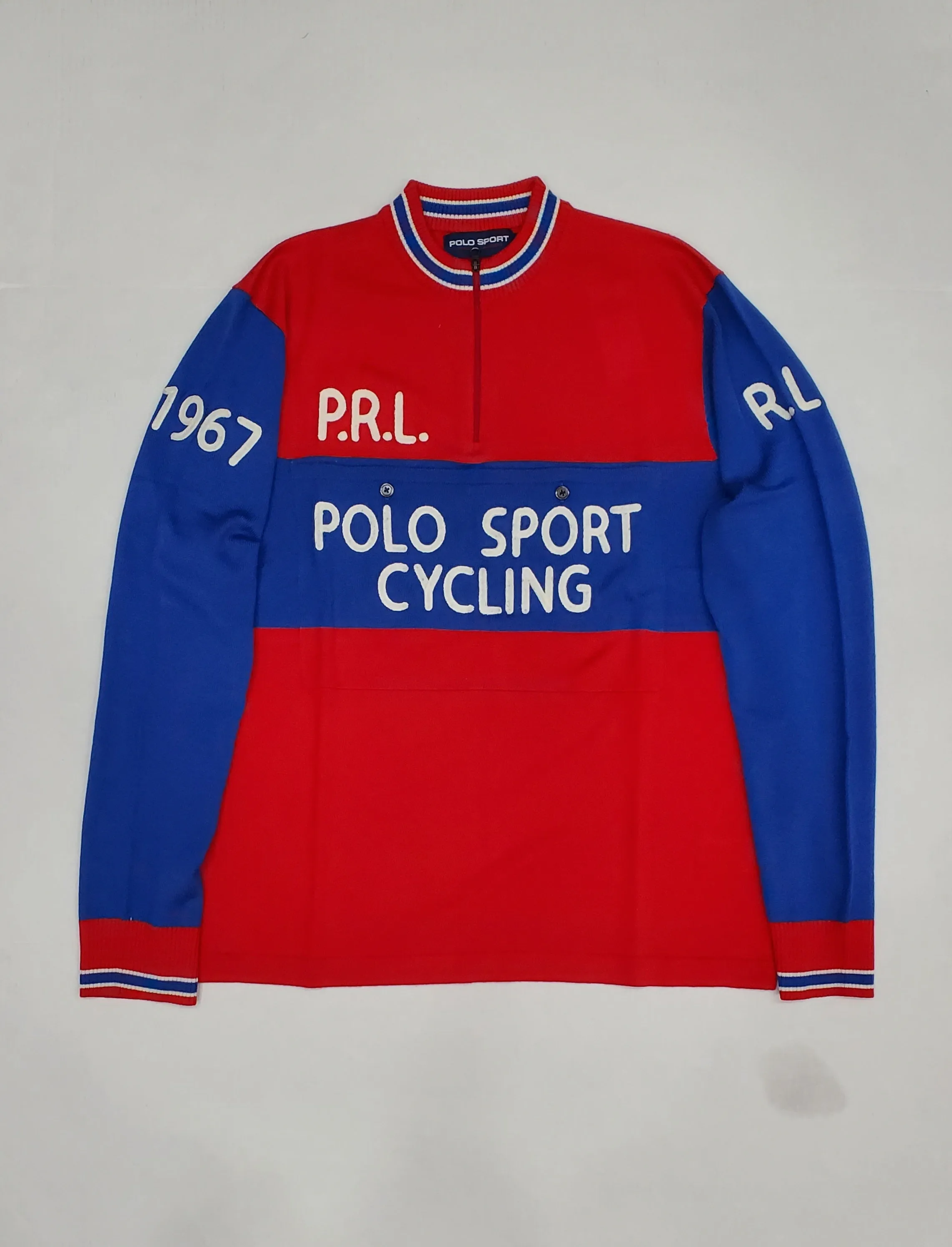 Nwt Polo Sport Cycling Wool Sweater