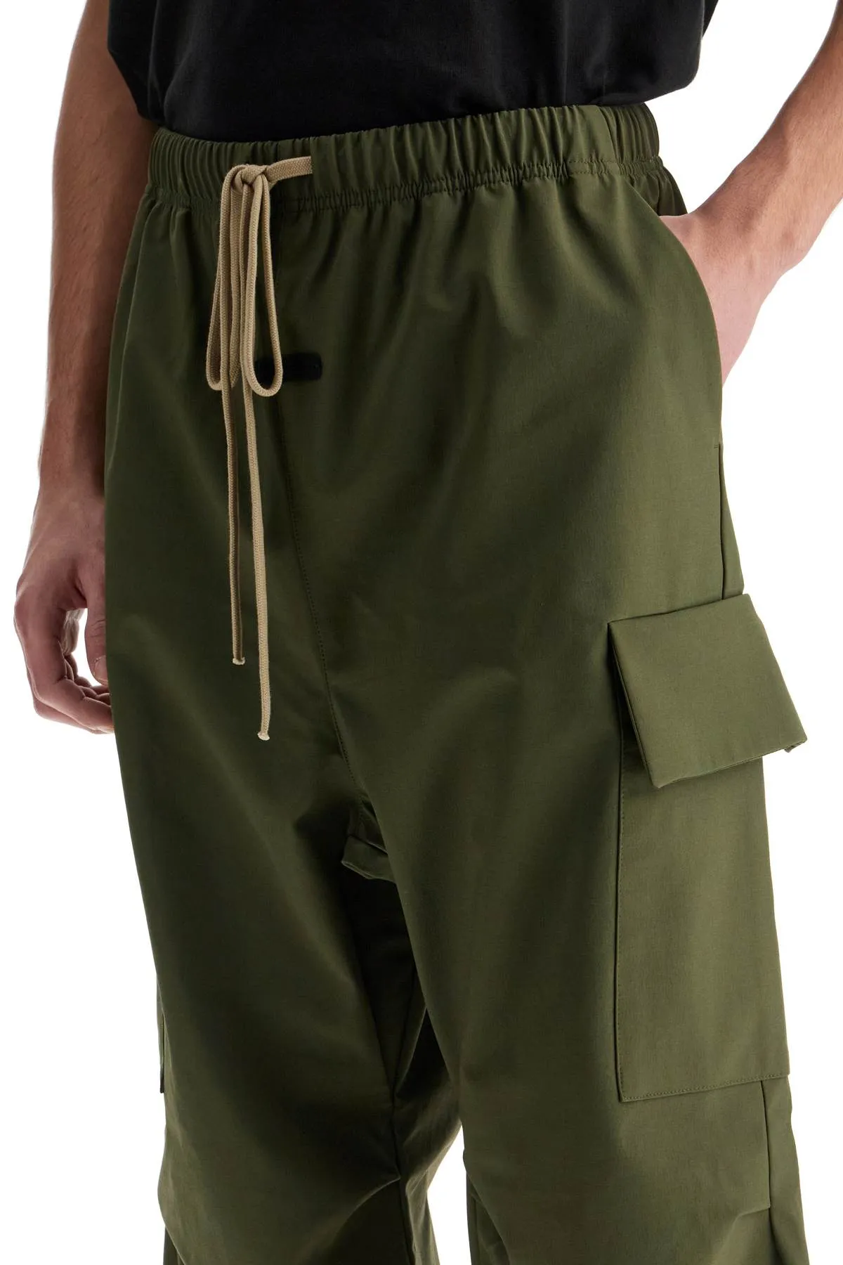 Nylon Cargo Pants