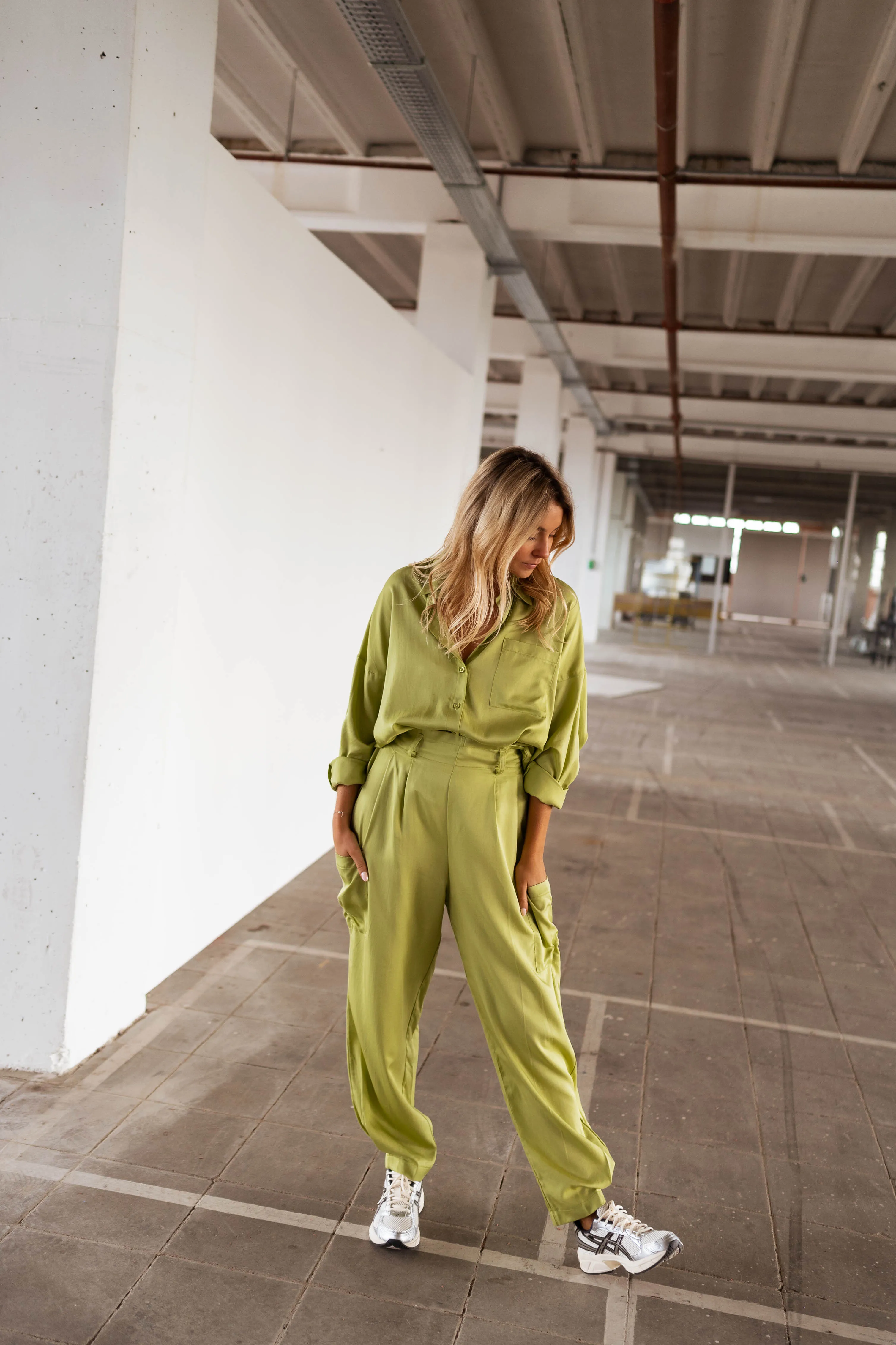 Olive Green Chandler Cargo Pants