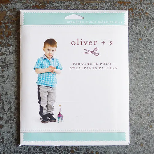 oliver   s Patterns : Parachute Polo & Sweatpants