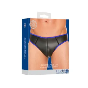 Ouch! Puppy Play Neoprene Jockstrap Blue S/M