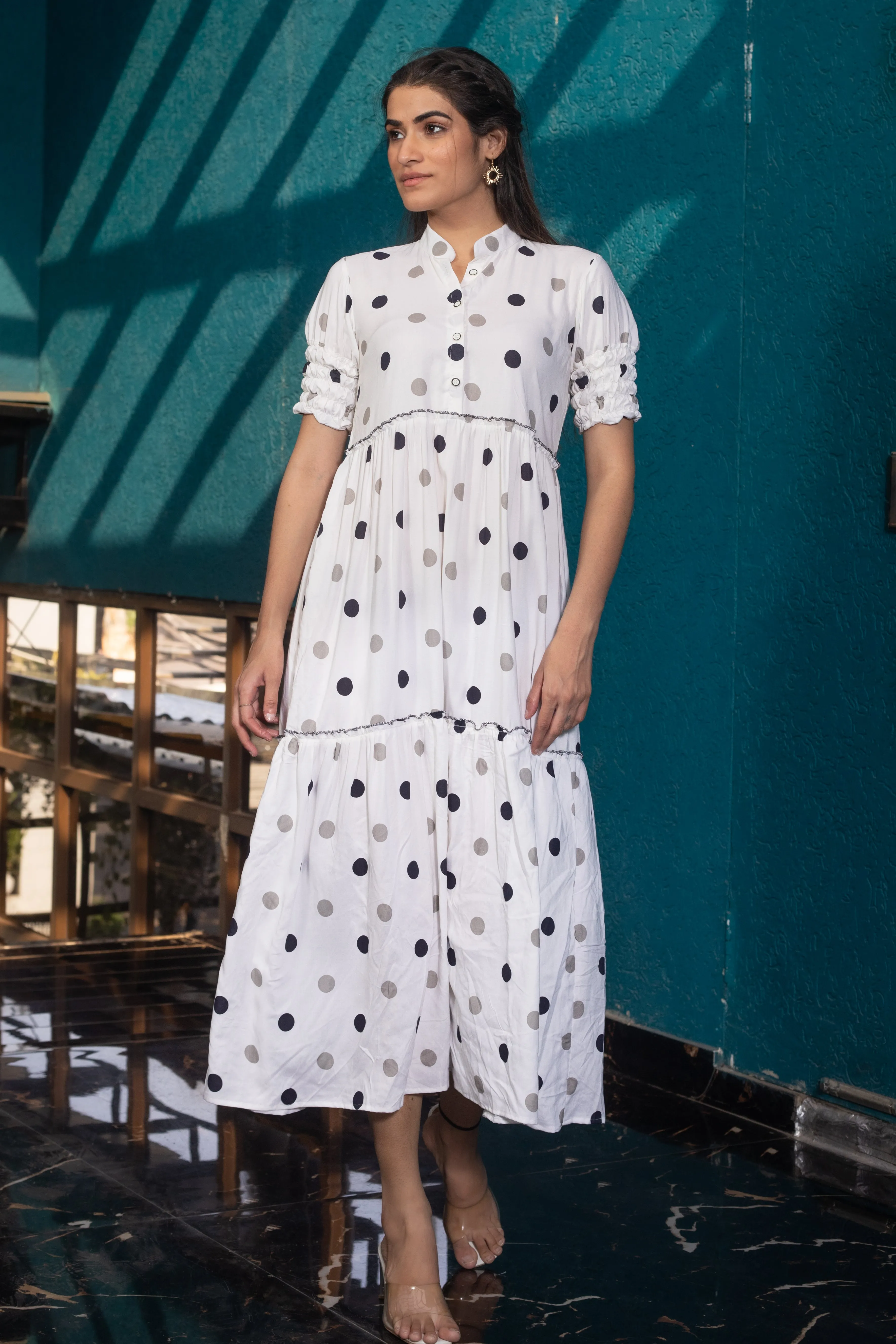 PANDA POLKA DRESS