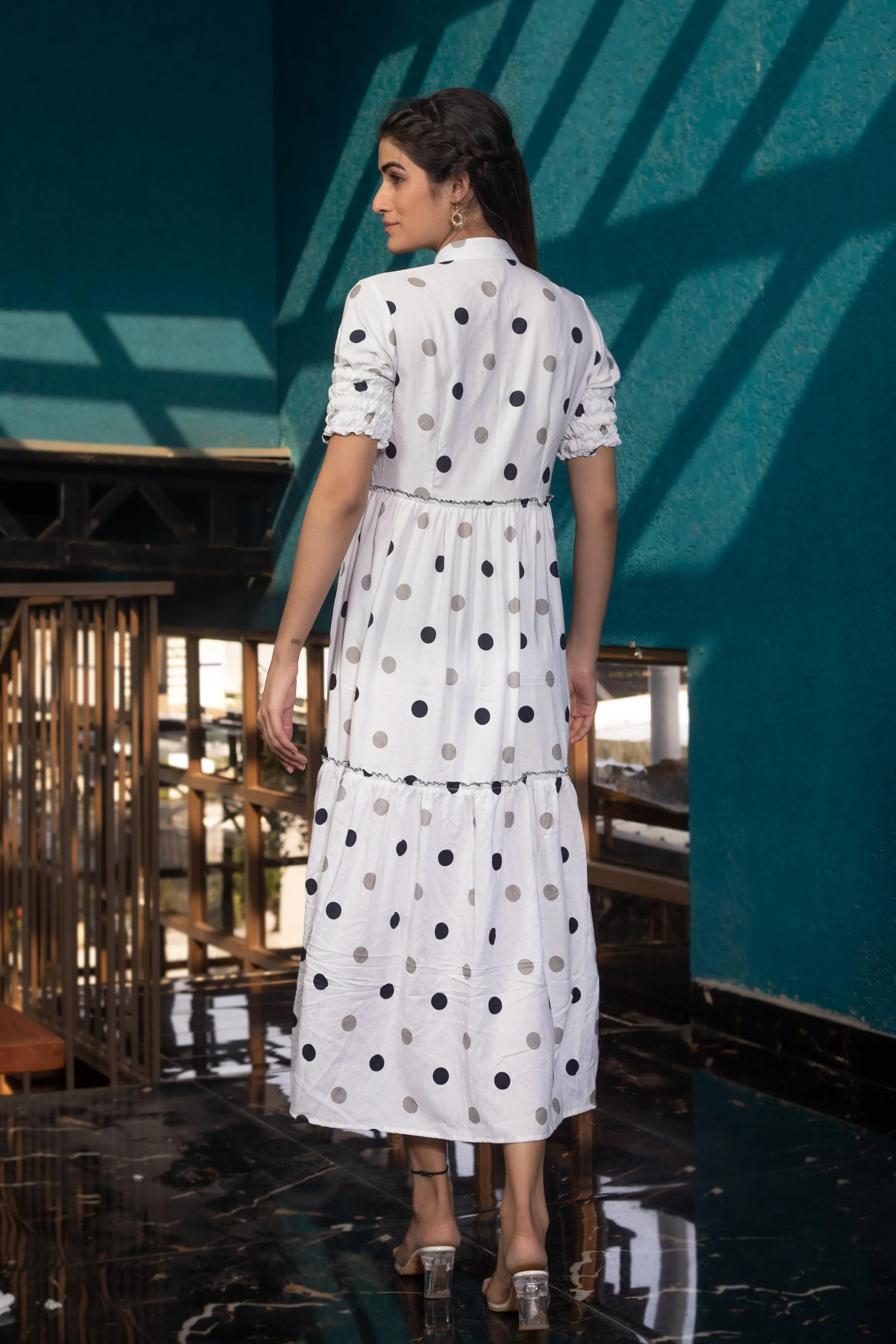 PANDA POLKA DRESS