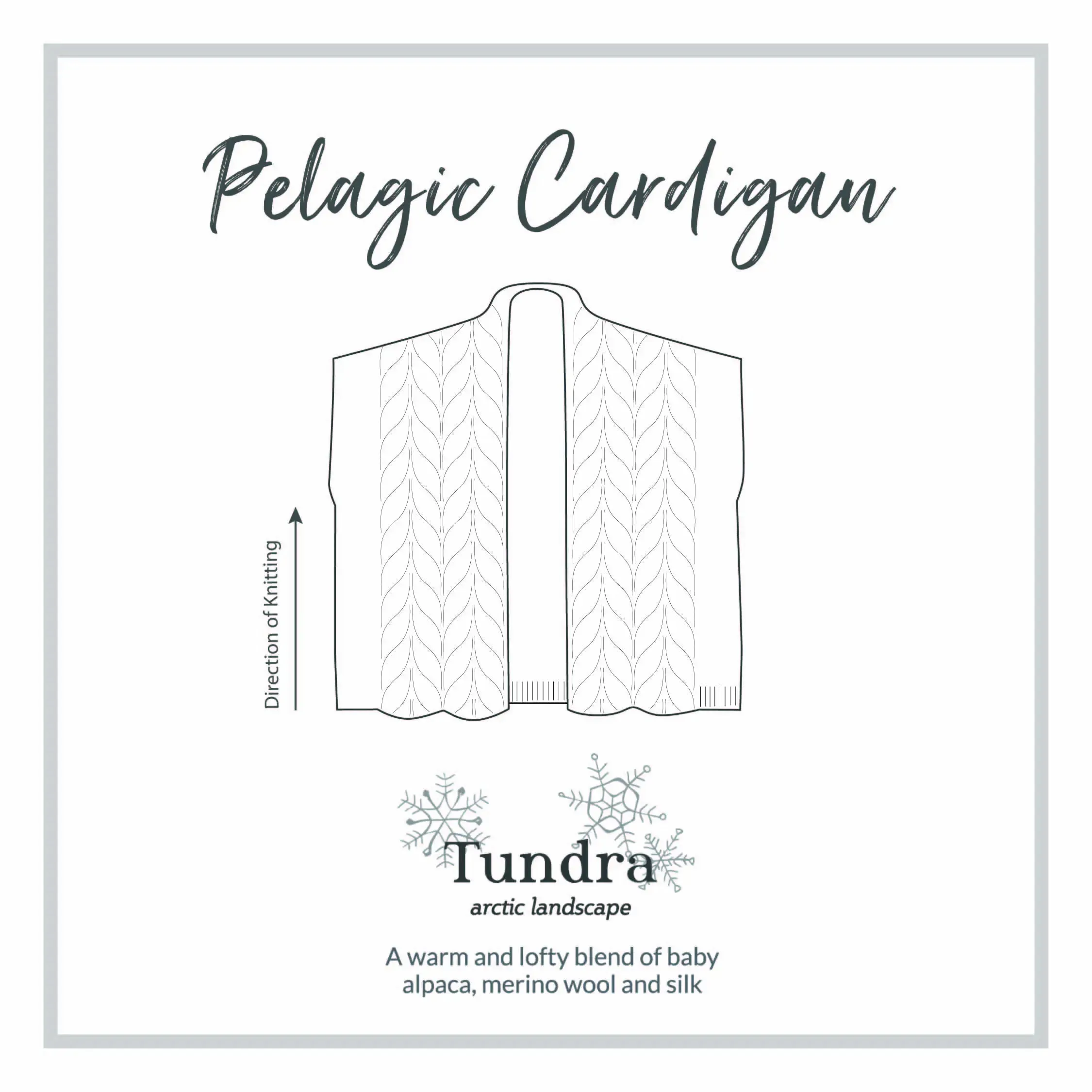 Pelagic Cardigan Pattern