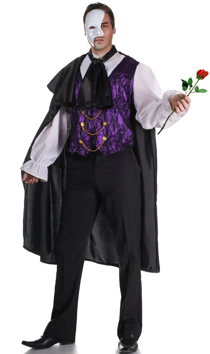 Phantom Of The Opera Mens Halloween Costume