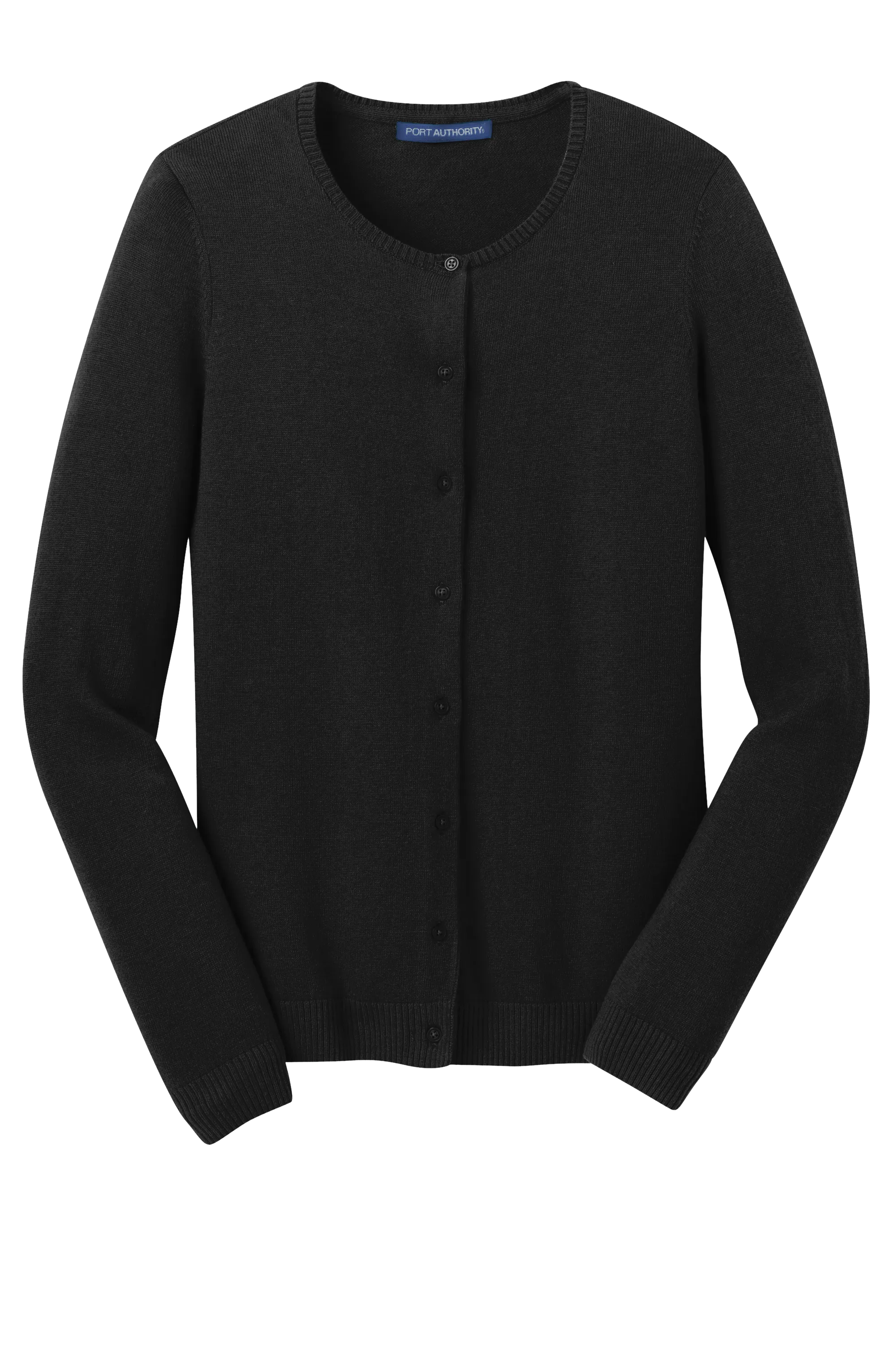 Port Authority® Women's Cardigan Sweater - Black