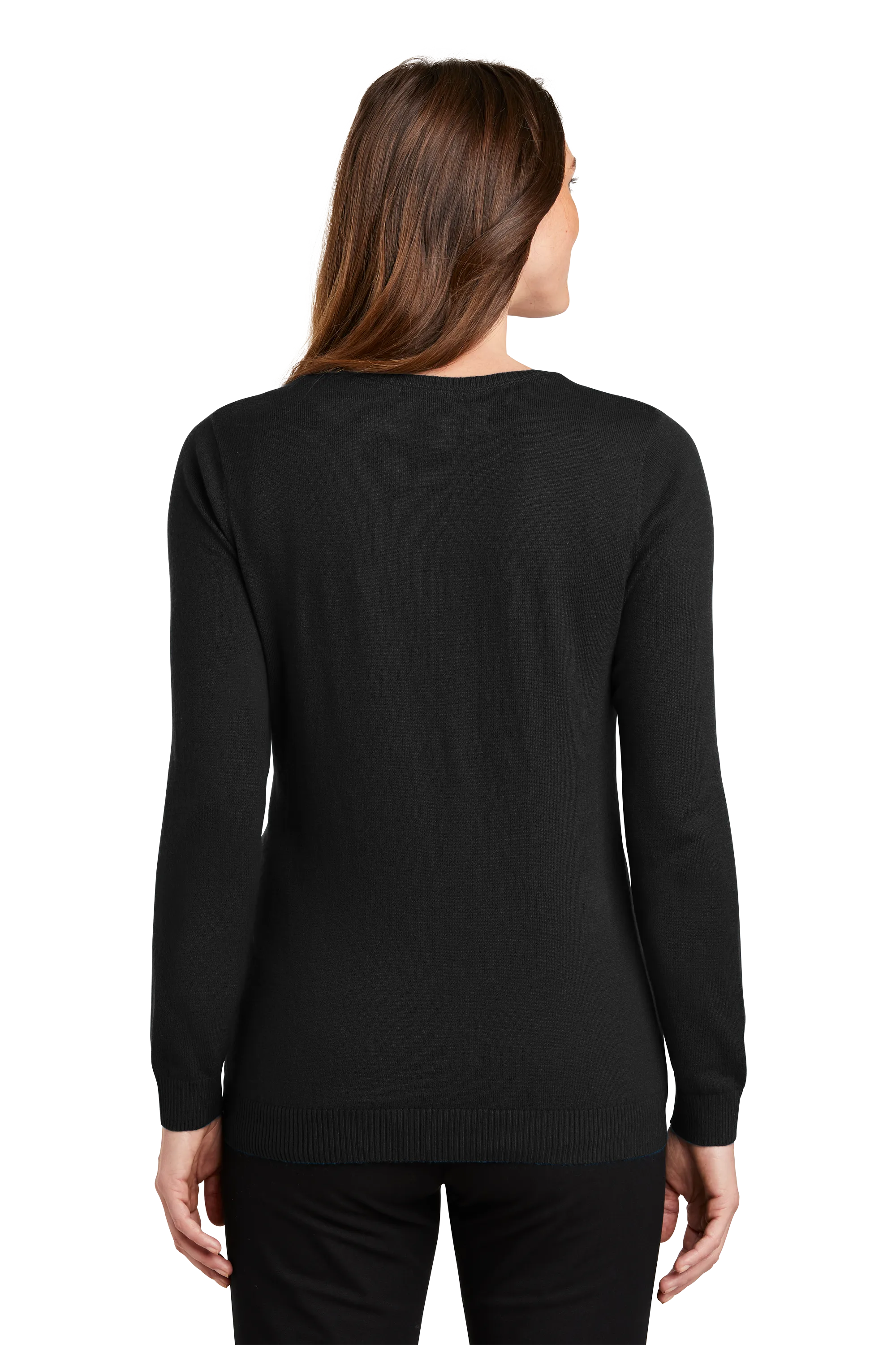 Port Authority® Women's Cardigan Sweater - Black