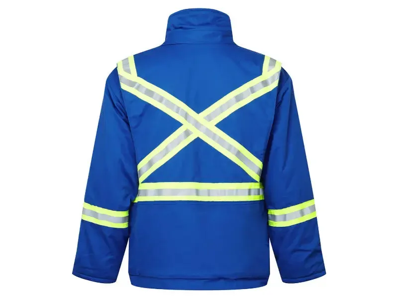 Portwest® Ultrasoft 9oz Flame Resistant Flame Resistant Insulated Bomber Jacket - X Back - Royal Blue - IUS216