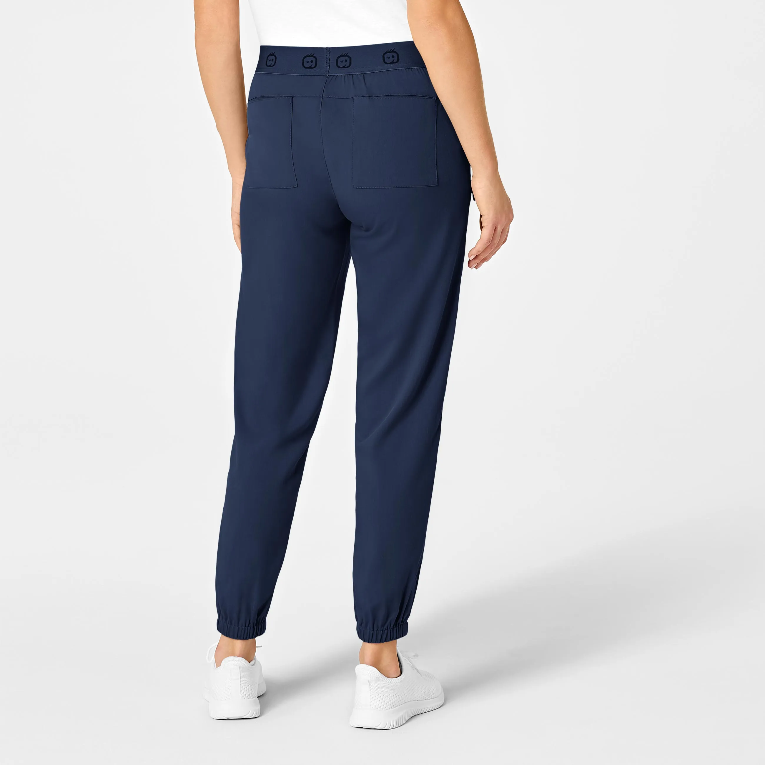 PRO Women's Slim Cargo Jogger Scrub Pant - Navy