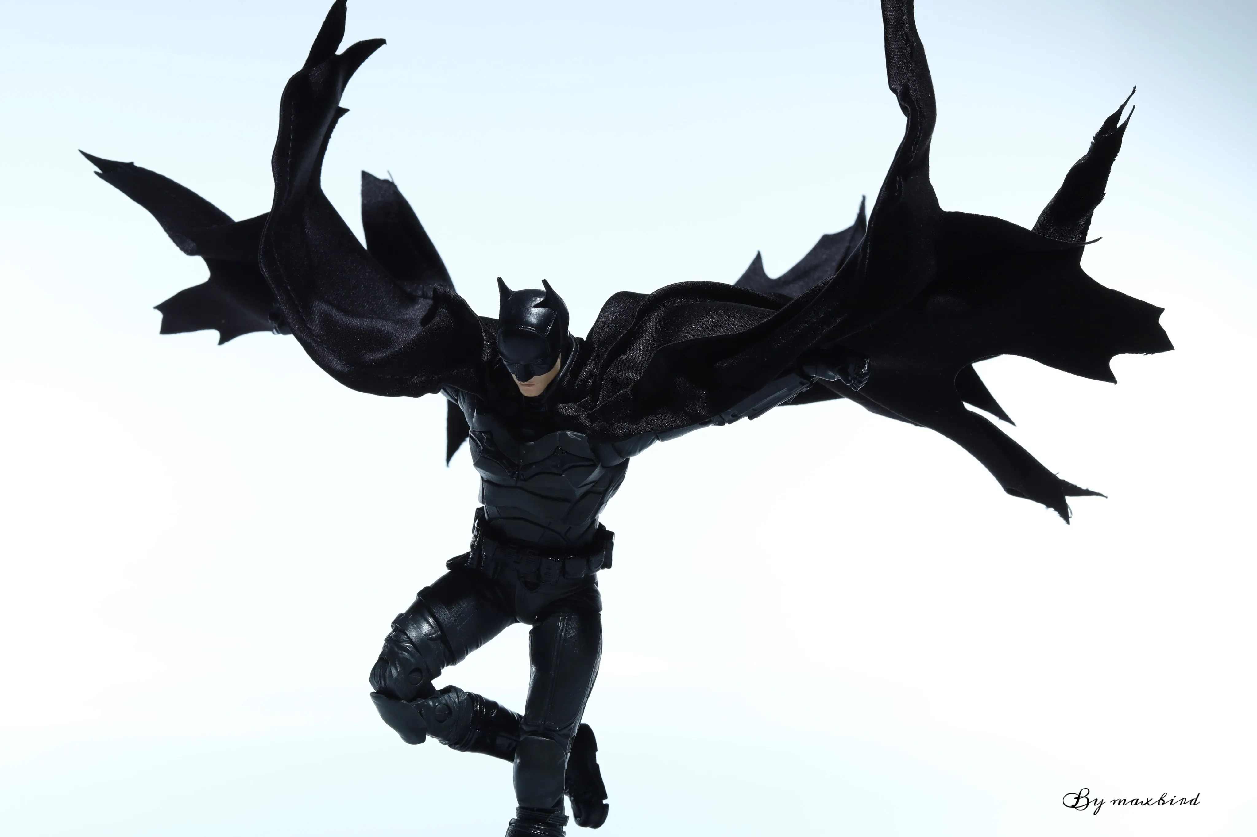 【READY FOR SHIP】Custom cape for Mcfarlane "The Batman"2022 movie Version