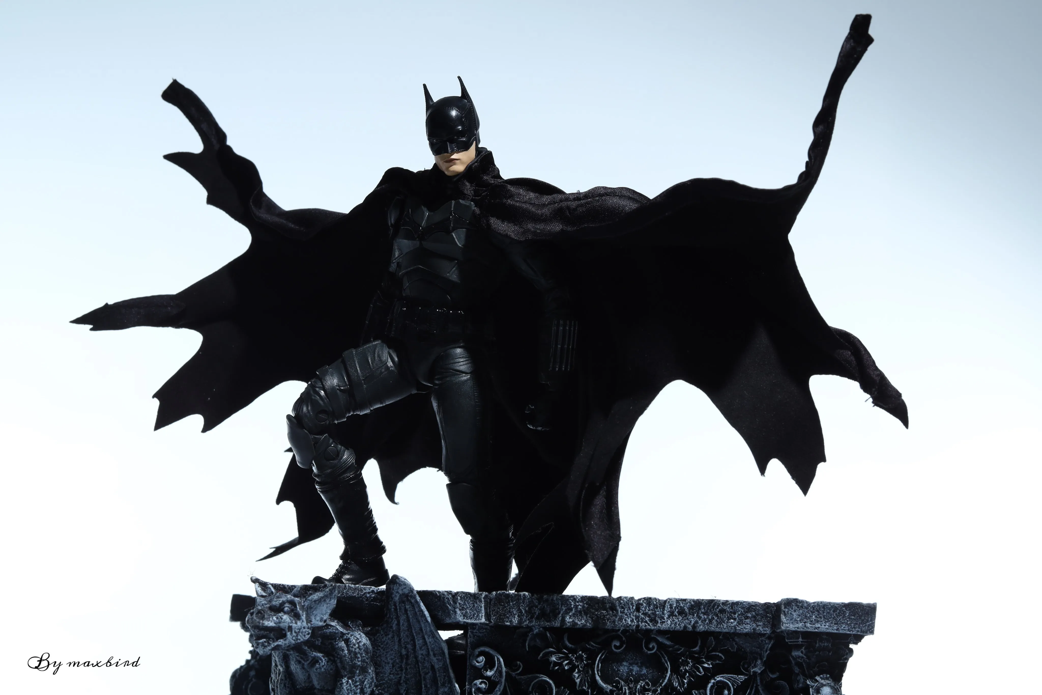 【READY FOR SHIP】Custom cape for Mcfarlane "The Batman"2022 movie Version