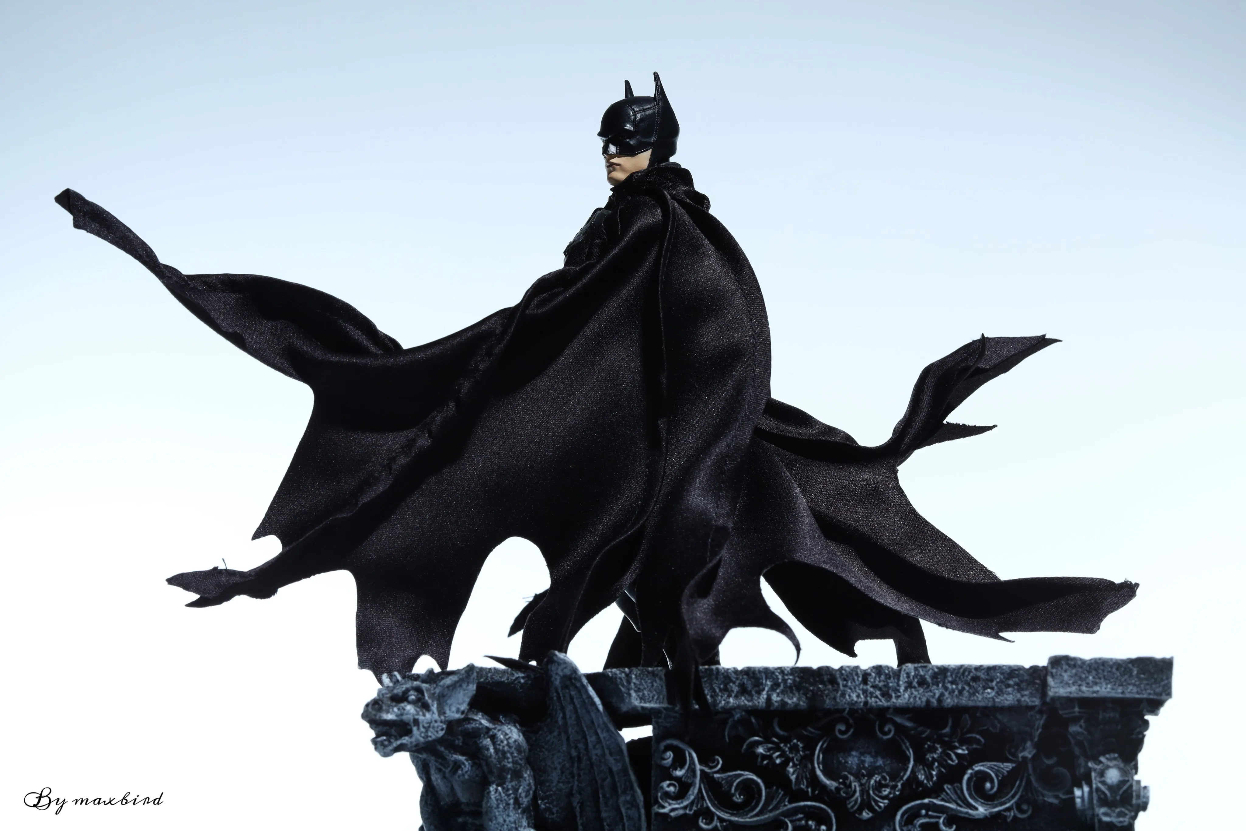 【READY FOR SHIP】Custom cape for Mcfarlane "The Batman"2022 movie Version