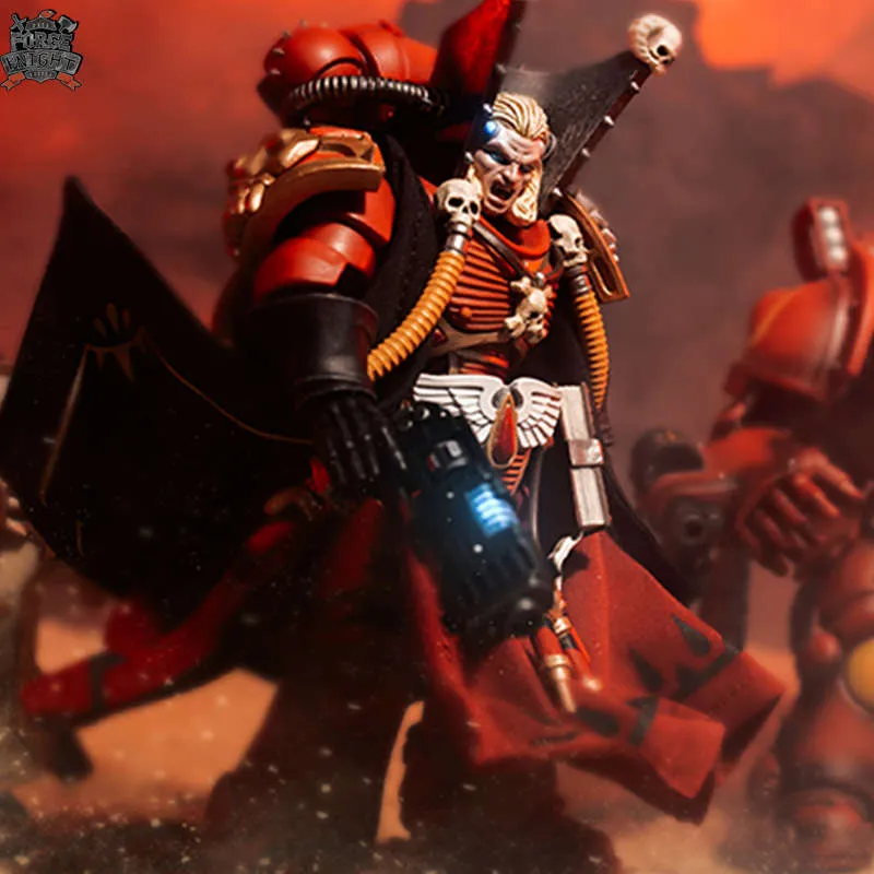 【READY FOR SHIP】Custom cape set for Joytoy Warhammer 40000 Blood Angels Mephiston