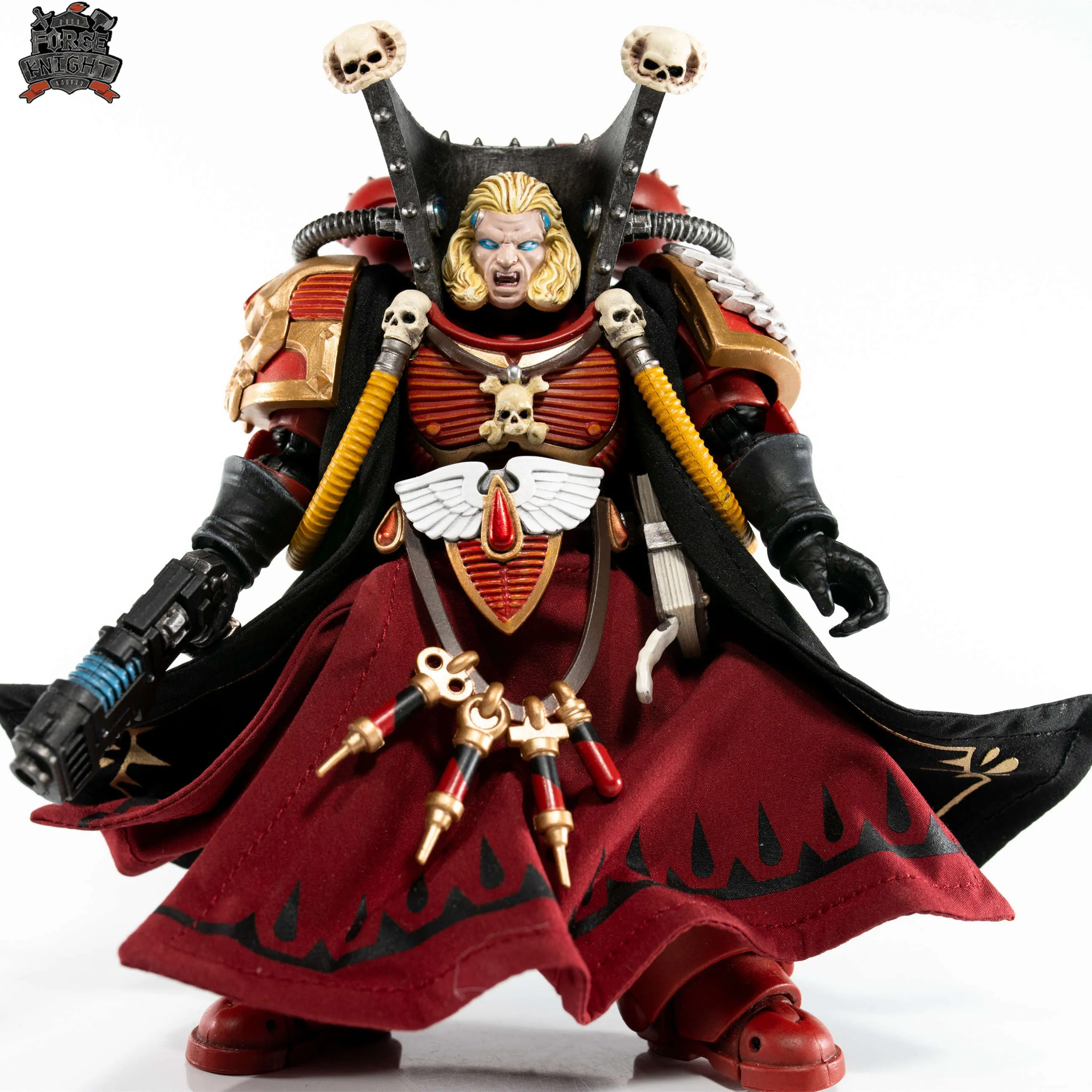 【READY FOR SHIP】Custom cape set for Joytoy Warhammer 40000 Blood Angels Mephiston