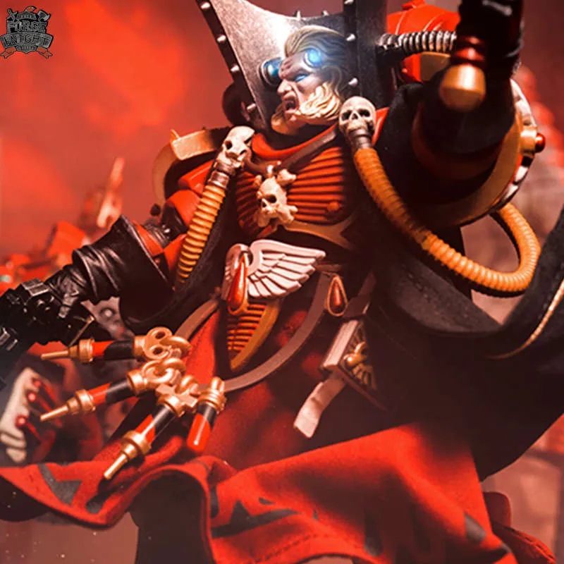 【READY FOR SHIP】Custom cape set for Joytoy Warhammer 40000 Blood Angels Mephiston