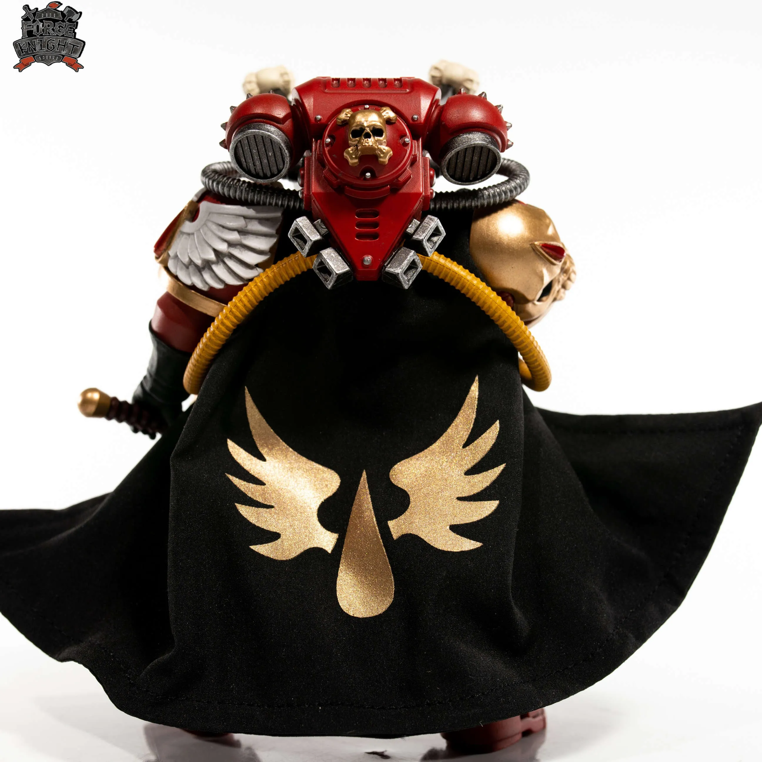 【READY FOR SHIP】Custom cape set for Joytoy Warhammer 40000 Blood Angels Mephiston