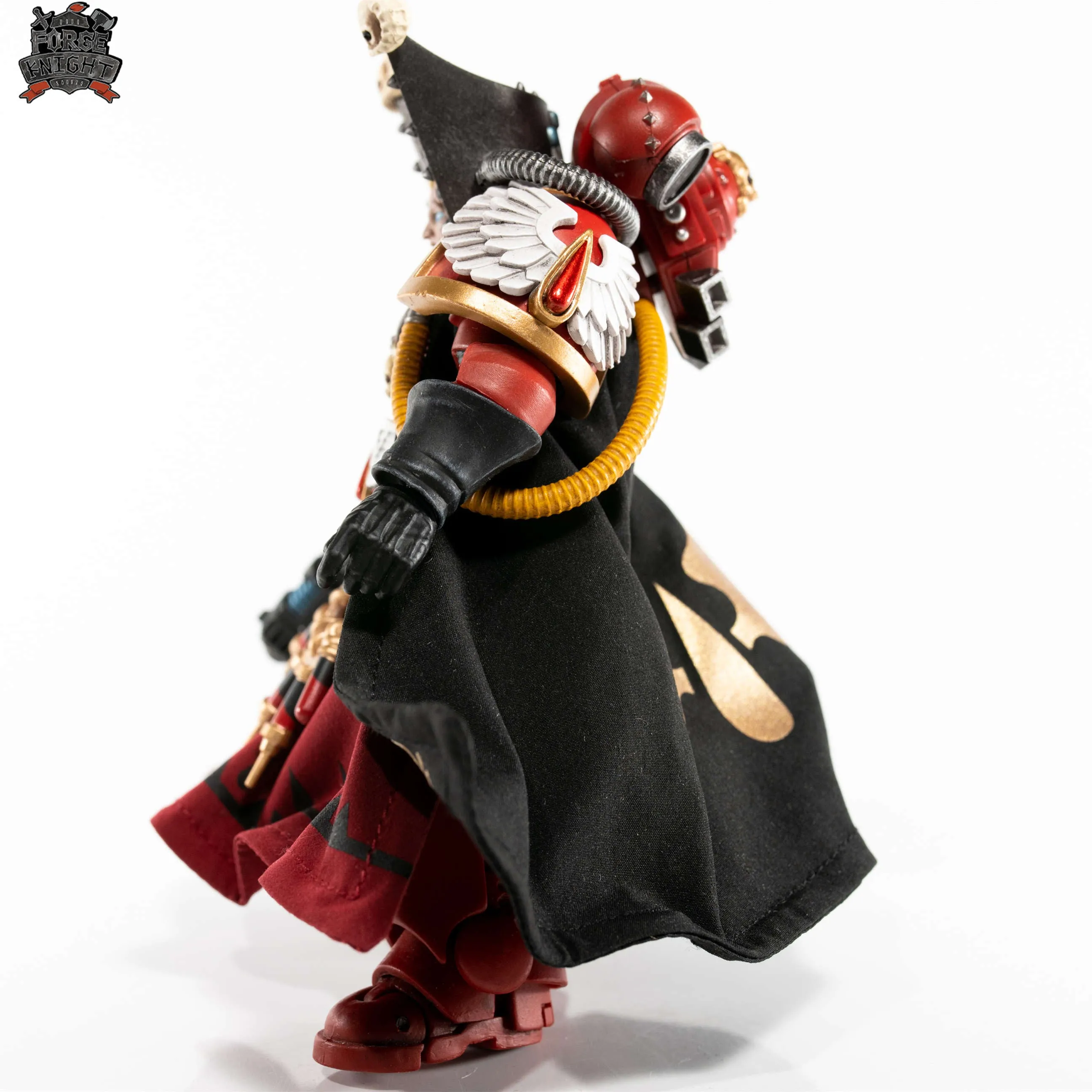 【READY FOR SHIP】Custom cape set for Joytoy Warhammer 40000 Blood Angels Mephiston