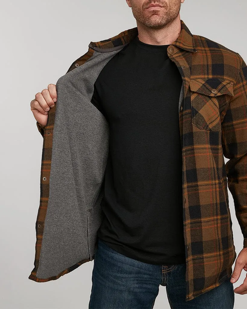 Retreat Thermal Lined Flannel Shirt Jacket