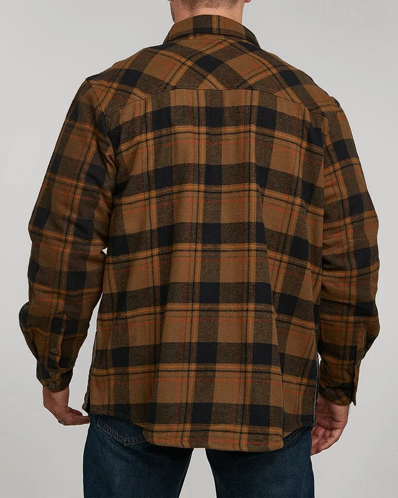 Retreat Thermal Lined Flannel Shirt Jacket