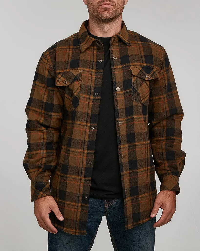 Retreat Thermal Lined Flannel Shirt Jacket