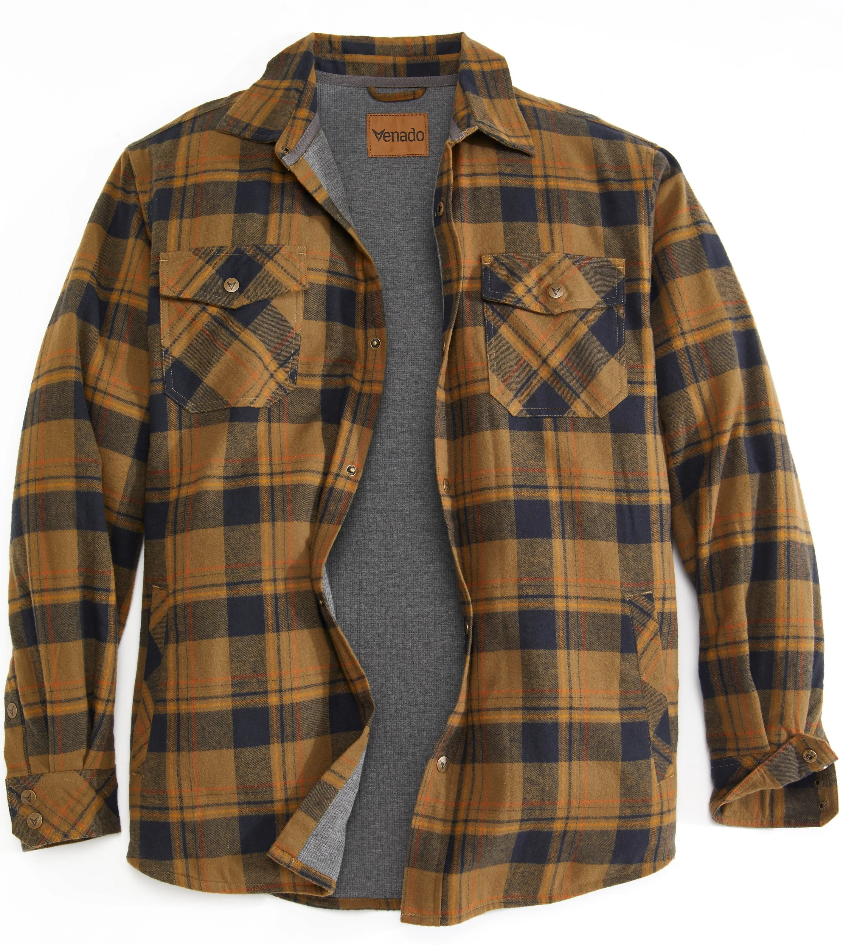 Retreat Thermal Lined Flannel Shirt Jacket