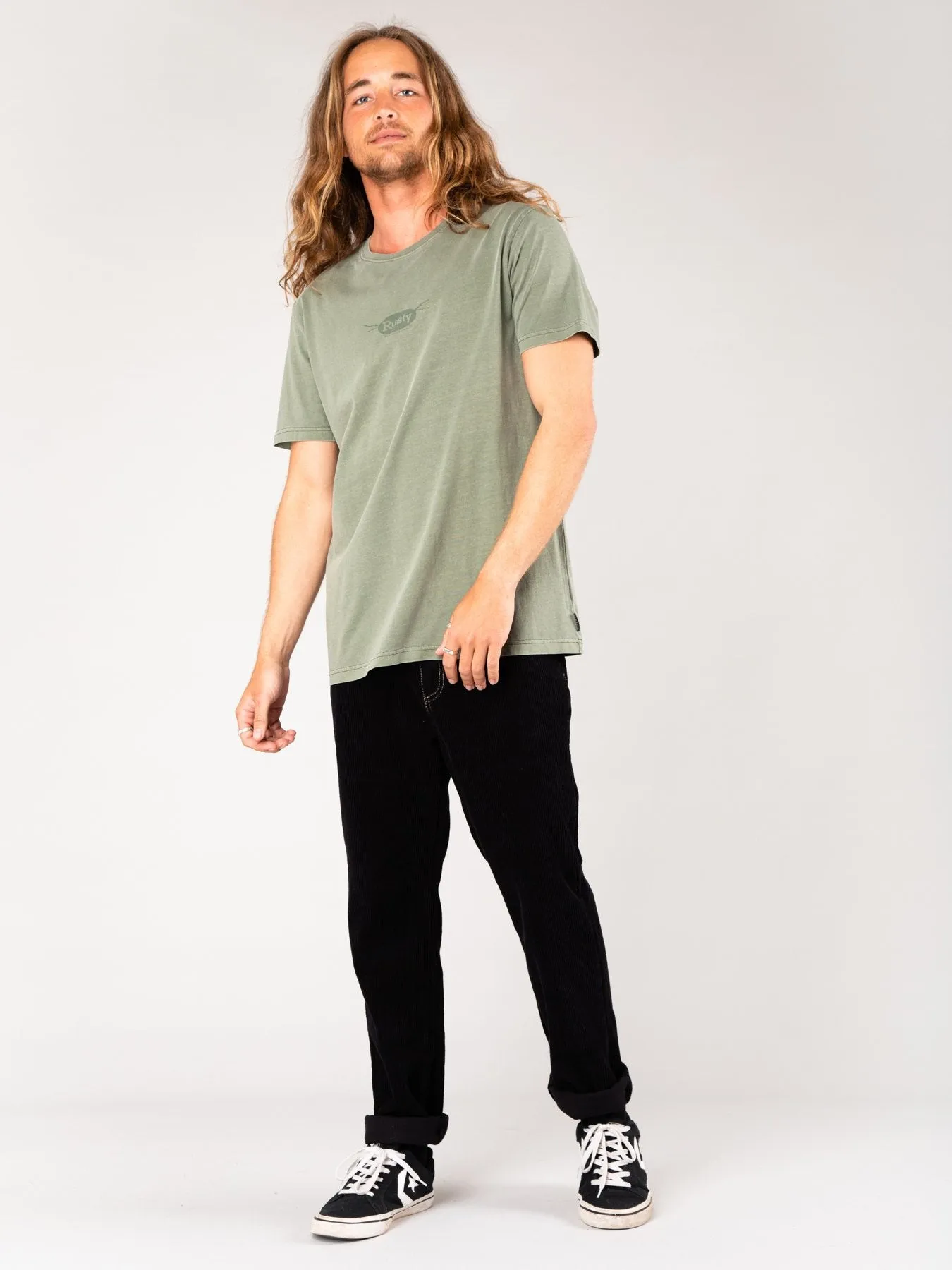 Rifts 5 Pocket Pant - Black Fennel