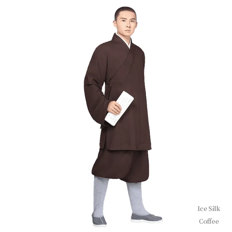 Shaolin Monk Arhat Robe&Pants (Kung Fu Uniform)