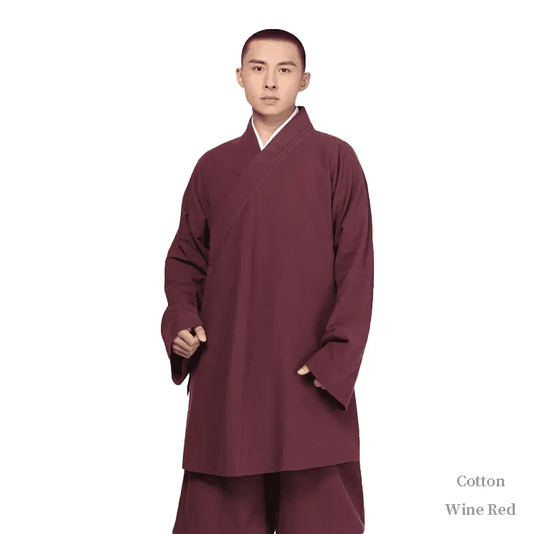 Shaolin Monk Arhat Robe&Pants (Kung Fu Uniform)