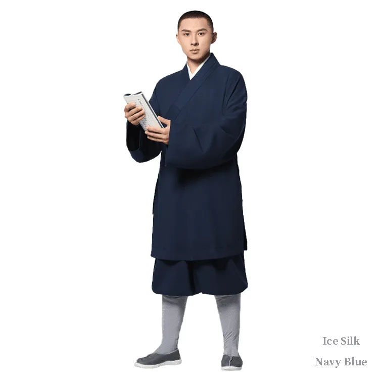 Shaolin Monk Arhat Robe&Pants (Kung Fu Uniform)