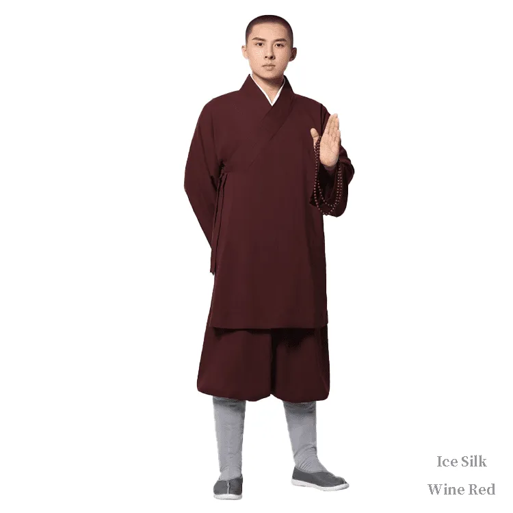 Shaolin Monk Arhat Robe&Pants (Kung Fu Uniform)