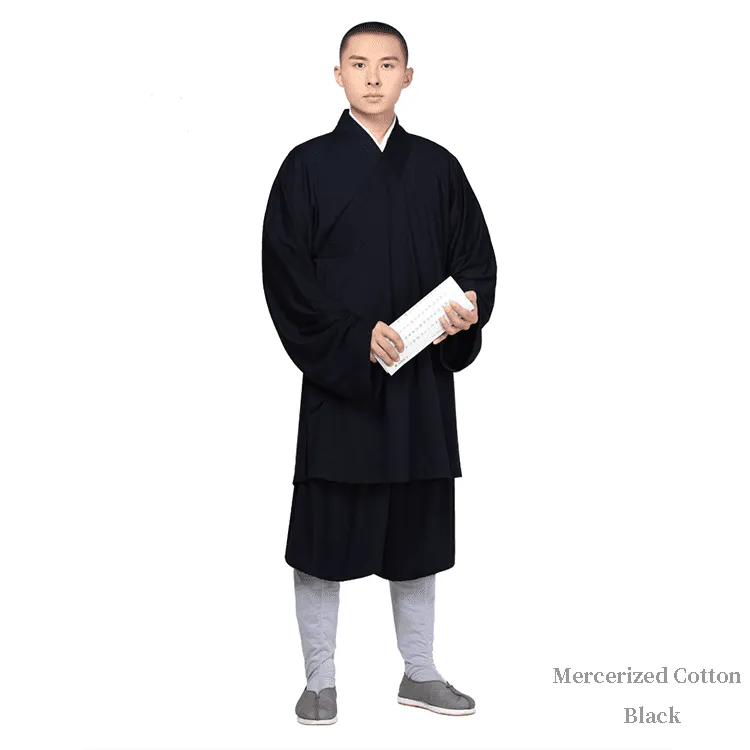 Shaolin Monk Arhat Robe&Pants (Kung Fu Uniform)