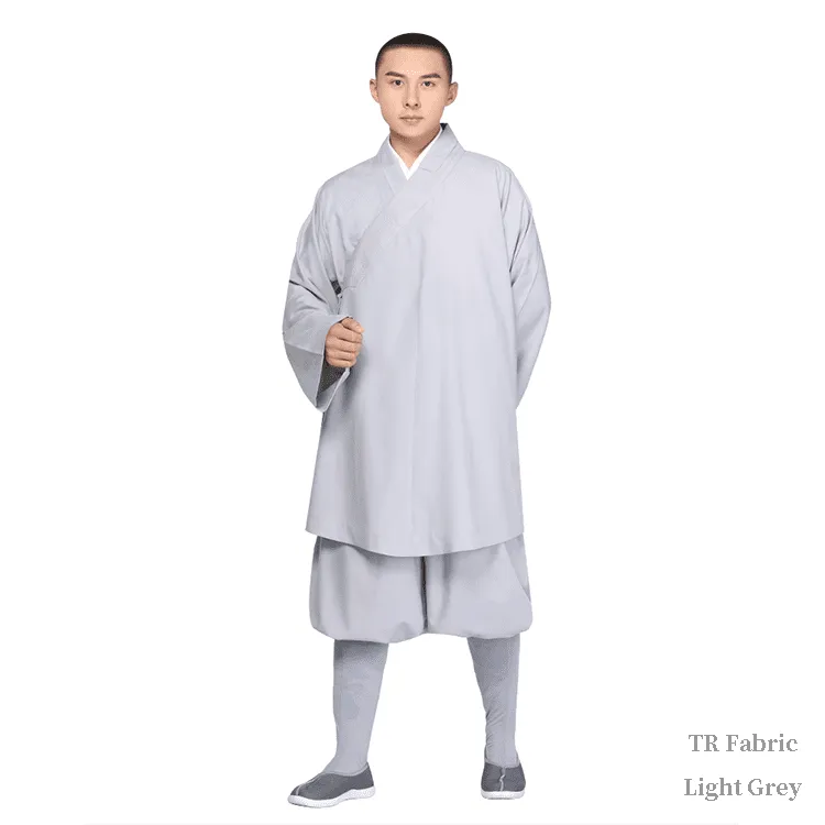 Shaolin Monk Arhat Robe&Pants (Kung Fu Uniform)