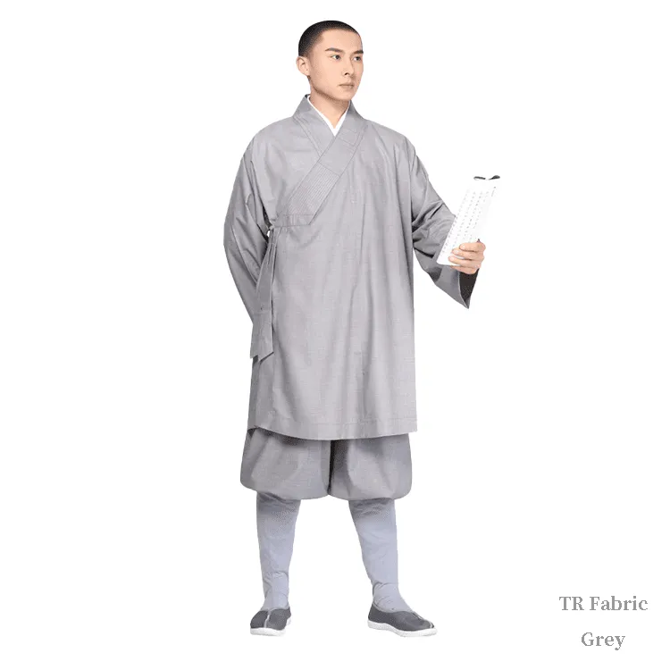 Shaolin Monk Arhat Robe&Pants (Kung Fu Uniform)