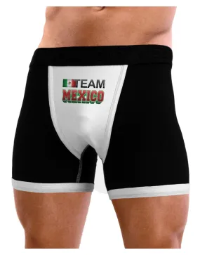 Sporty Team Mexico Mens Boxer Brief Underwear