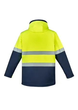 Syzmik Unisex Hi Vis Antarctic Softshell Taped Jacket (ZJ553)