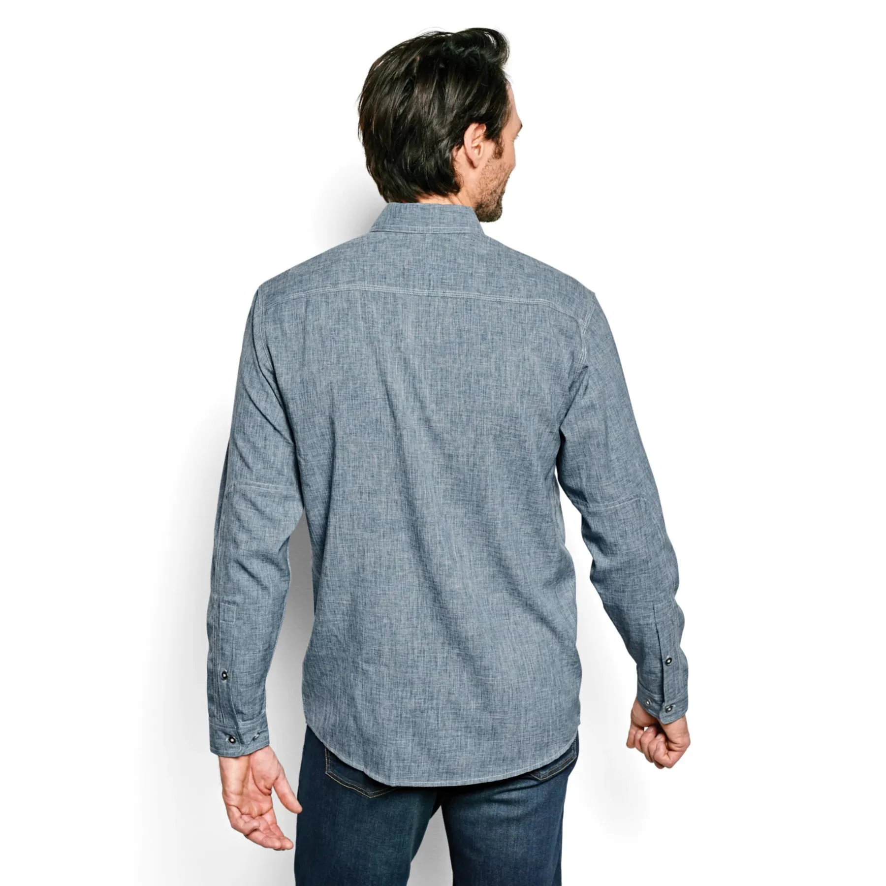 TECH CHAMBRAY WORK SHIRT