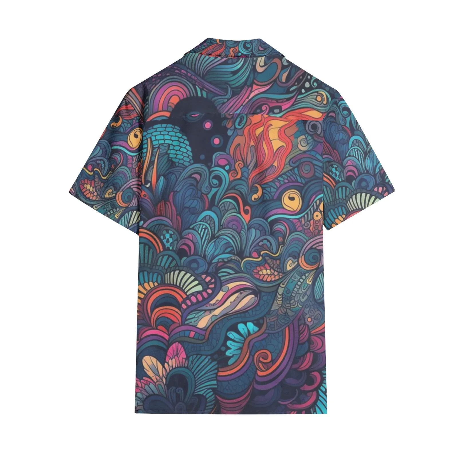 THE 70'S Men's All-over print Short Sleeve Shirt | ACIDMATH AI