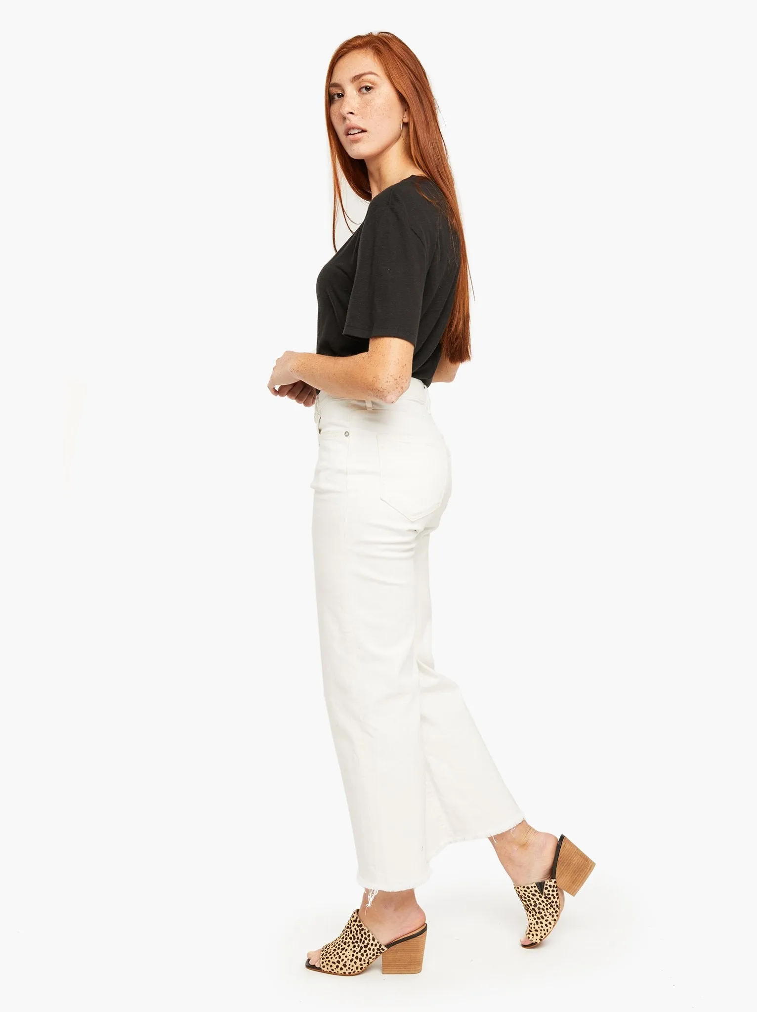 The Clara Wide Leg Crop