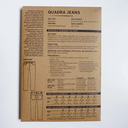 Thread Theory : Quadra Jeans