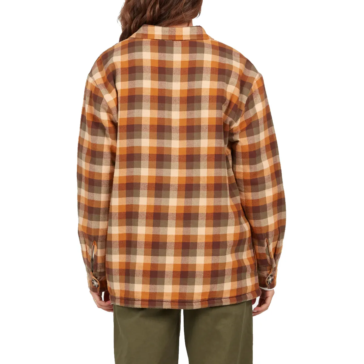 Volcom Women's Polar Boobear Button Down Flannel