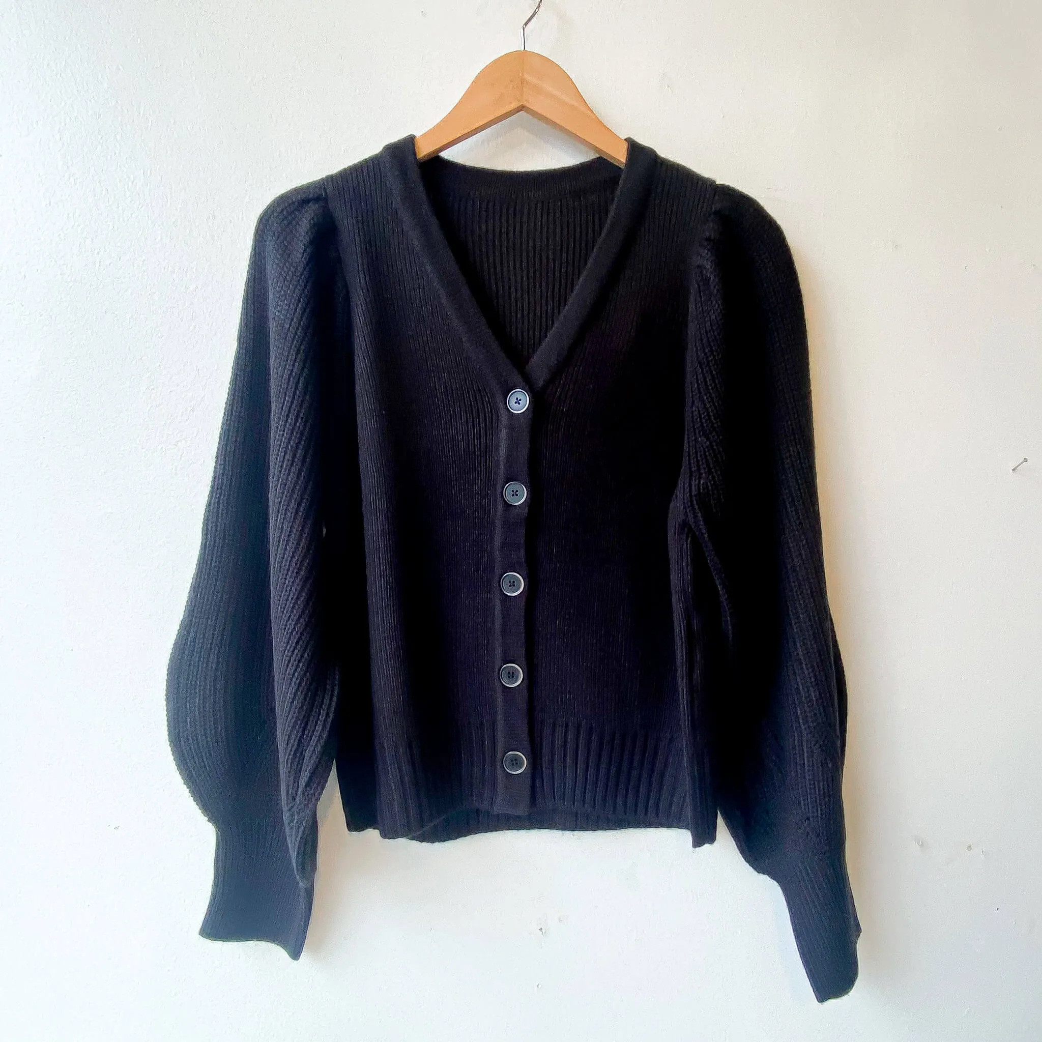 Wagen | Puff Sleeve Cardigan