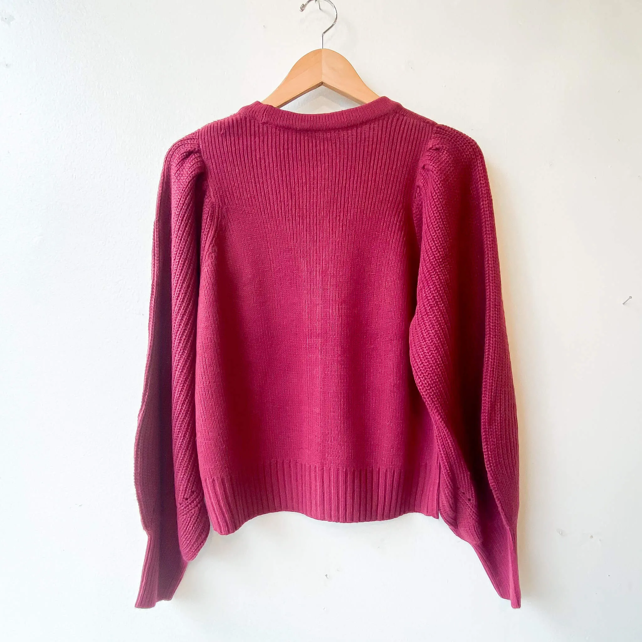 Wagen | Puff Sleeve Cardigan