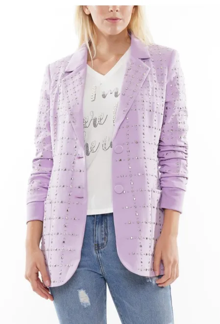 WHY J210002 Star Studded Blazer